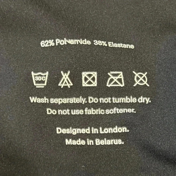 Womens pre-worn‎ Silou London Pixie leggings XS High waisted 7/8 length firming - Picture 7 of 7